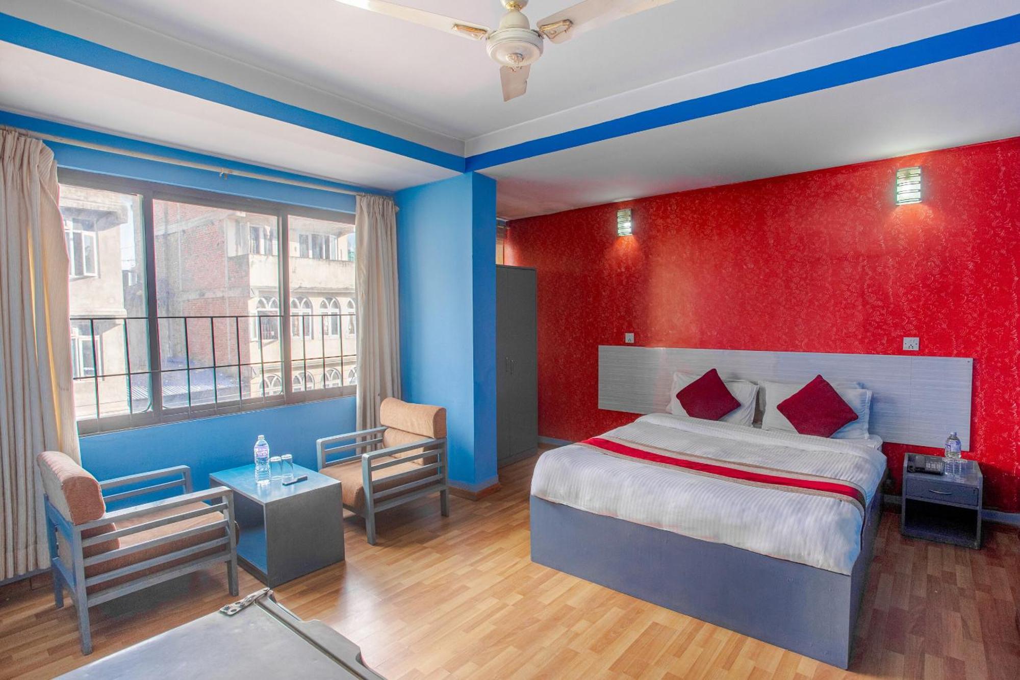 Oyo 808 Hotel Om Ganapati Pvt Ltd Kathmandu Exteriör bild